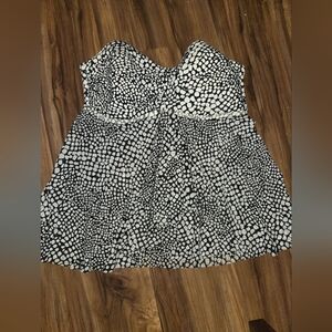 Black and White Polka Dot Dress